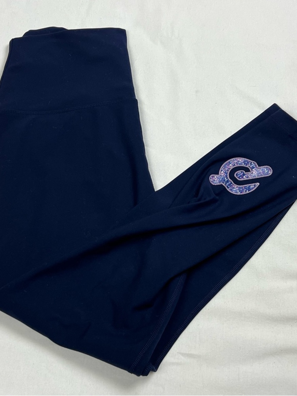 PELOTON Activewear Women's Leggings Deep Navy Size Medium  Workout Pants